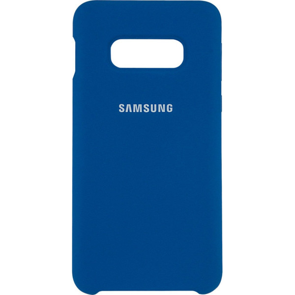 

Silicone case Full Protective для Samsung Galaxy S10e (Синий / Navy Blue) (712583)