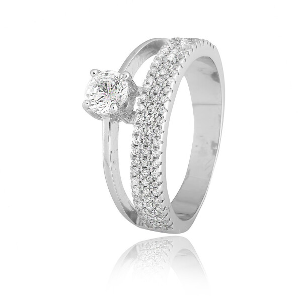

Серебряное кольцо с фианитом GS К2Ф/225 - 16,8