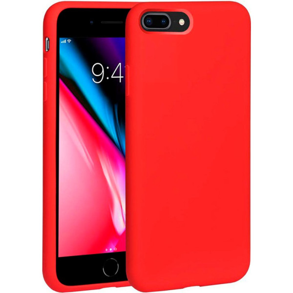 

Slim Silicone case full protective для Apple iPhone 7 plus / 8 plus (5.5") (Красный / Red) (713159)