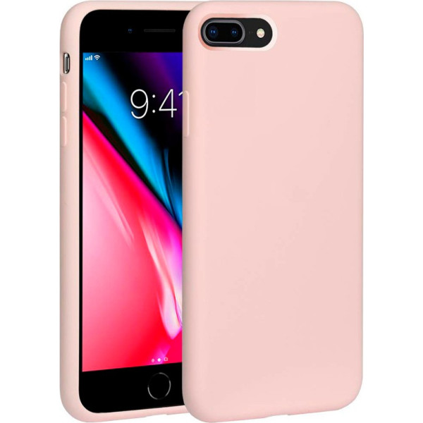 

Slim Silicone case full protective для Apple iPhone 7 plus / 8 plus (5.5") (Розовый / Pink Sand) (713161)