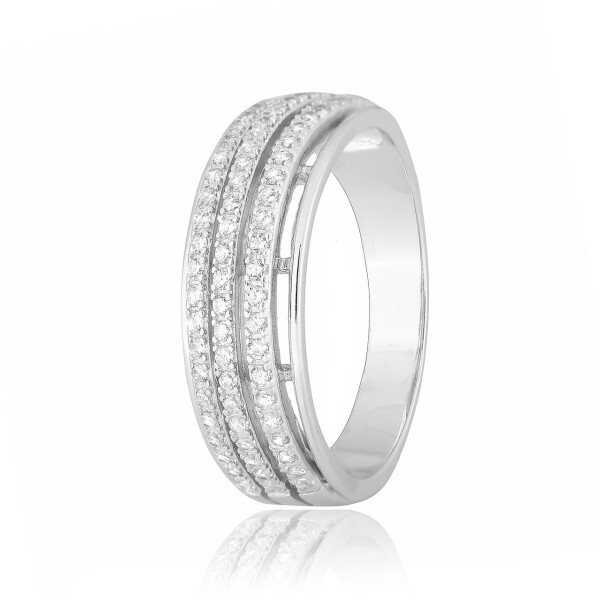 

Серебряное кольцо с фианитом GS КК2Ф/209 - 15,5