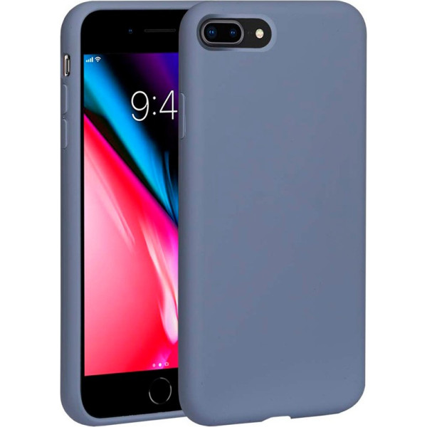 

Slim Silicone case full protective для Apple iPhone 7 plus / 8 plus (5.5") (Серый / Lavender Gray) (713162)