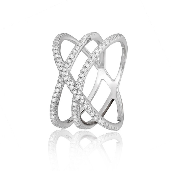 

Серебряное кольцо с фианитом GS К2Ф/226 - 16,8