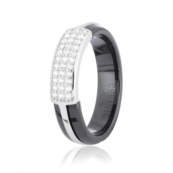 

Серебряное кольцо керамическое GS К2ФК/1009 - 18,4