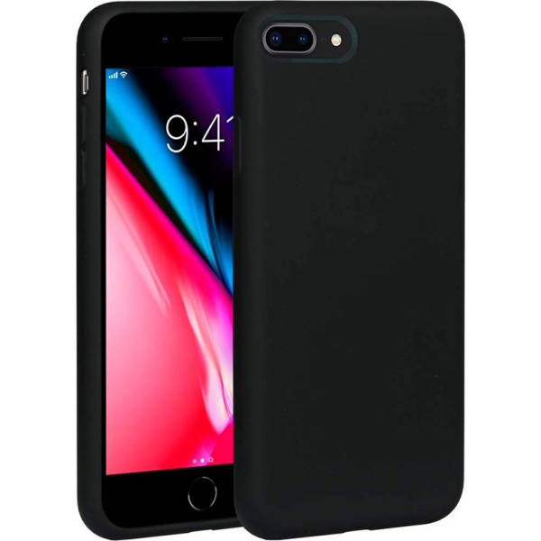 

Slim Silicone case full protective для Apple iPhone 7 plus / 8 plus (5.5") (Черный / Black) (713166)