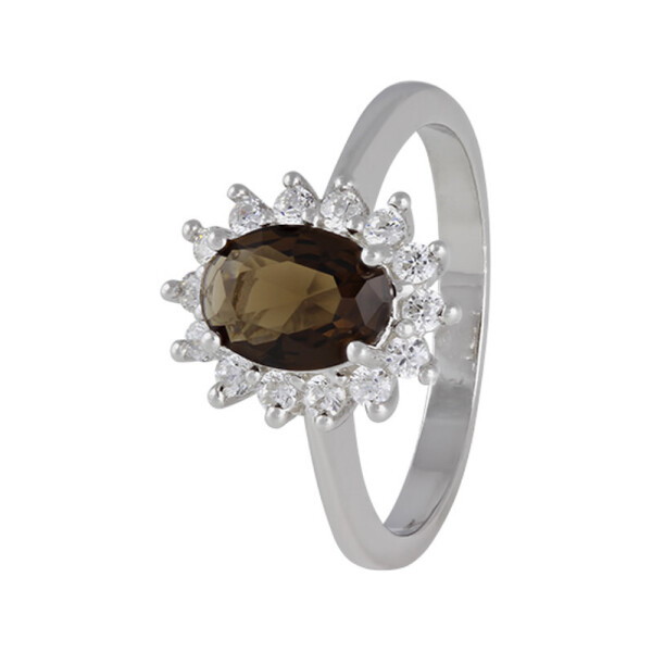 

Серебряное кольцо с фианитом GS КК2ФРТ/397 - 18,7