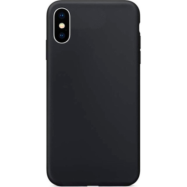 

Slim Silicone case full protective для Apple iPhone XS Max (6.5") (Черный / Black) (713184)