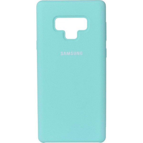 

Silicone case для Samsung Galaxy Note 9 (Бирюзовый / Light blue) (713230)