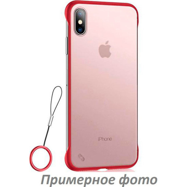 

TPU+PC Daddario Edge (+ кольцо) для Apple iPhone XR (6.1") (Красный) (713249)