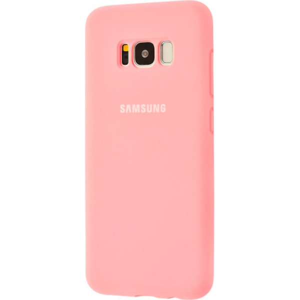 

Silicone case Full Protective для Samsung G950 Galaxy S8 (Розовый / Light pink) (713281)