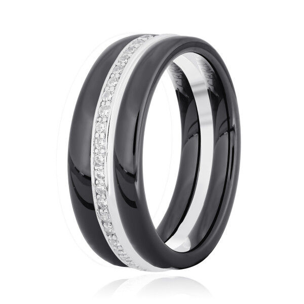 

Серебряное кольцо керамическое GS К2ФК/1005 - 18,4