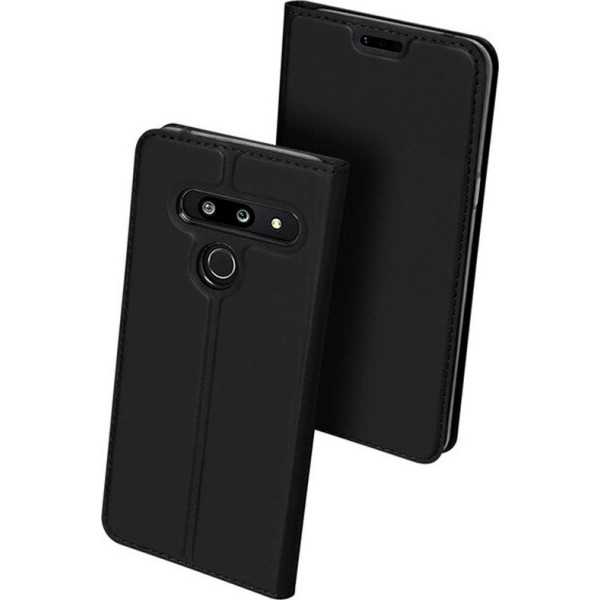 

-книжка Dux Ducis с карманом для визиток для LG V50 ThinQ (Черный) (713453)