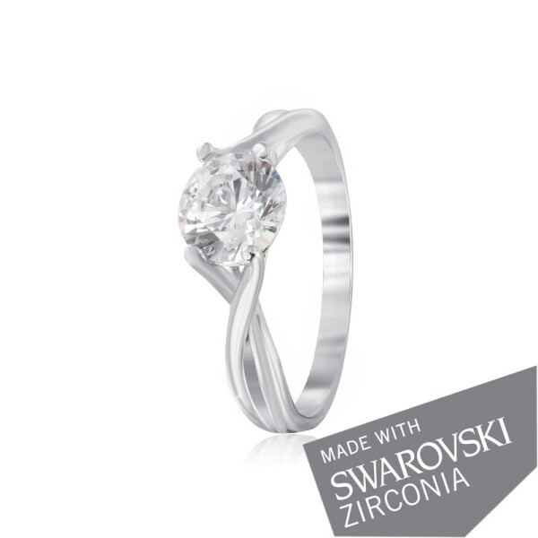 

Серебряное кольцо GS с цирконием SWAROVSKI ZIRCONIA К2С/700 - 17,8