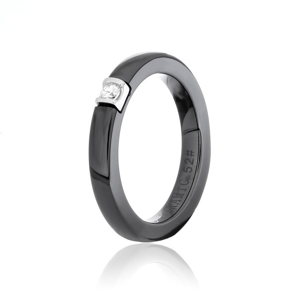 

Серебряное кольцо керамическое GS К2ФК/1008 - 18,4