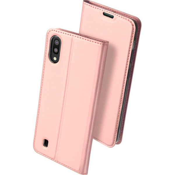 

-книжка Dux Ducis с карманом для визиток для Samsung Galaxy A10 (A105F) (Rose Gold) (713464)