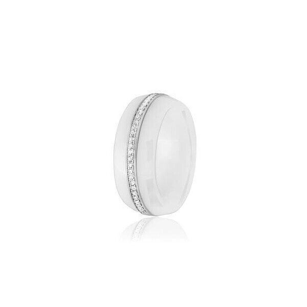 

Серебряное кольцо керамическое К2ФК1/1002 - 18