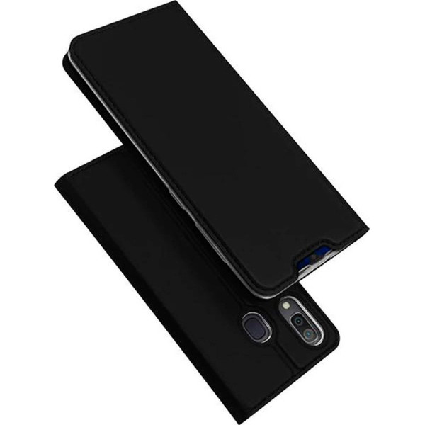 

-книжка Dux Ducis с карманом для визиток для Samsung Galaxy A20 / A30 (Черный) (713477)