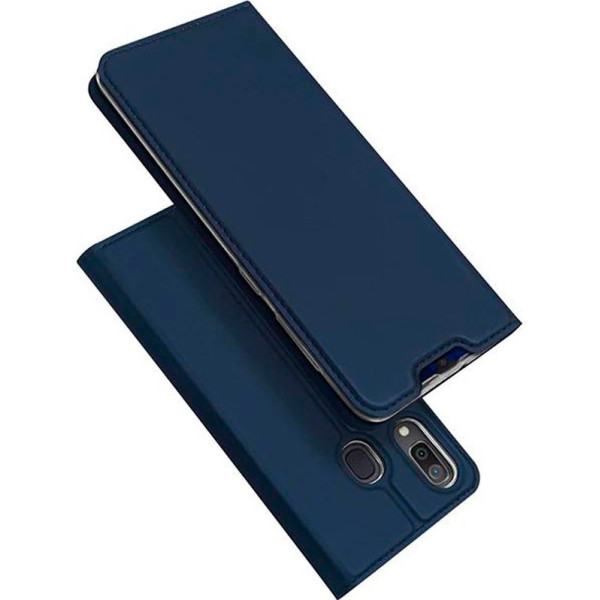 

-книжка Dux Ducis с карманом для визиток для Samsung Galaxy A20e (Синий) (713481)