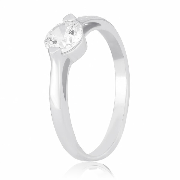 

Серебряное кольцо с фианитом К2Ф/731 - 17