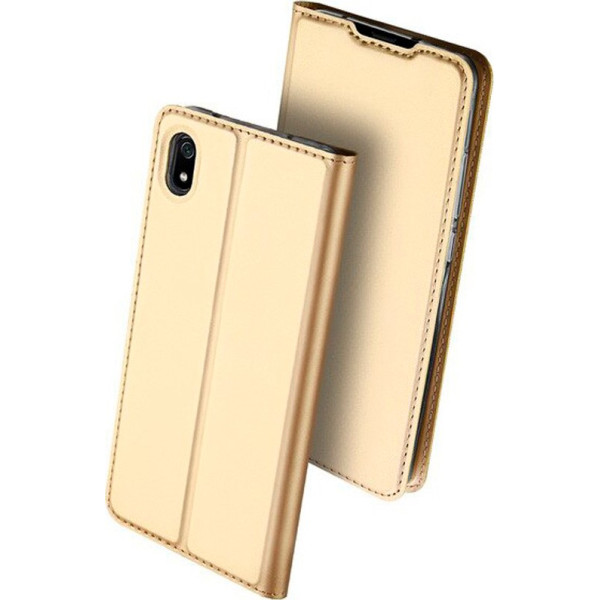 

-книжка Dux Ducis с карманом для визиток для Xiaomi Redmi 7A (Золотой) (713501)
