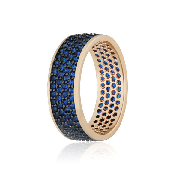 

Серебряное кольцо GS позолоченное с фианитом КК3ФС1/373 - 18,1