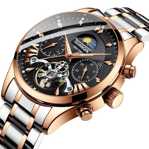 

Guanquin Мужские часы Guanquin Prestige Gold GS
