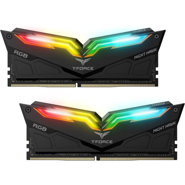 

Оперативная память DDR4 2x16GB/3200 Team T-Force Night Hawk RGB Black (TF1D432G3200HC16CDC01)