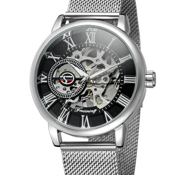 

Forsining Мужские часы Forsining Aston Silver GS
