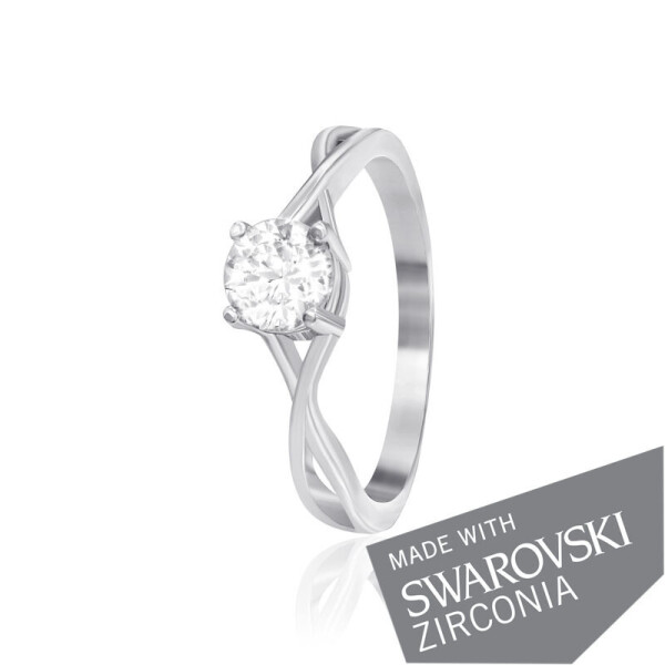 

Серебряное кольцо GS с цирконием SWAROVSKI ZIRCONIA К2С/499 - 15,9