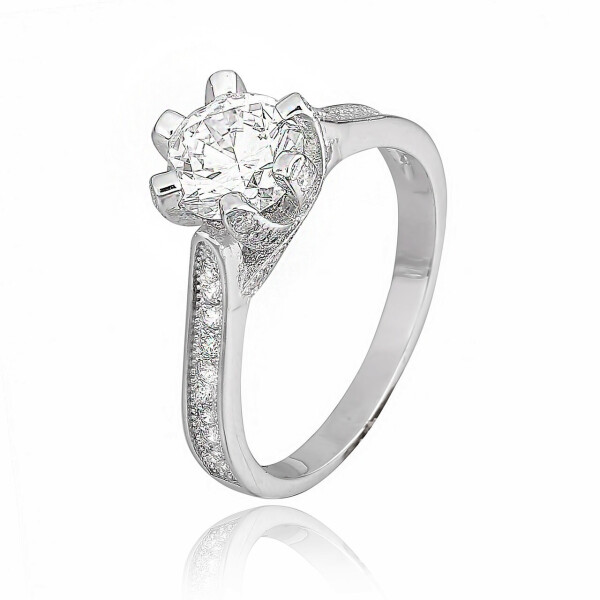 

Серебряное кольцо с фианитом GS К2Ф/239 - 18,4