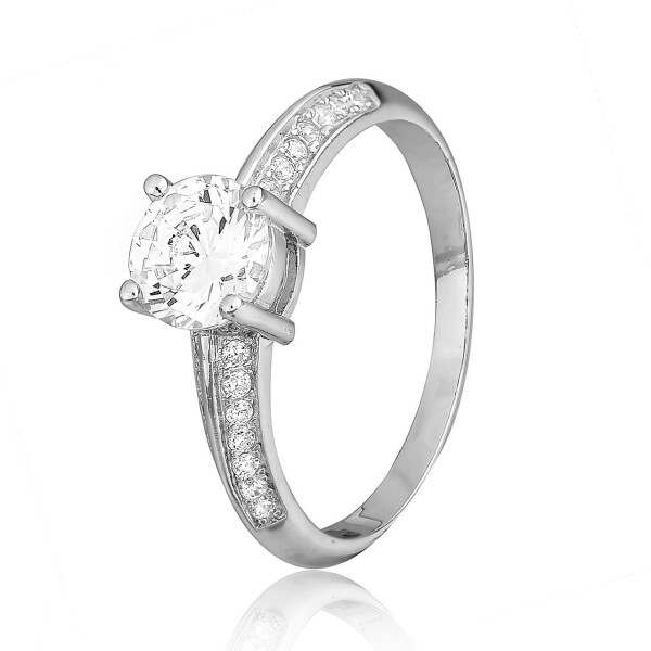 

Серебряное кольцо с фианитом GS К2Ф/240 - 15,5