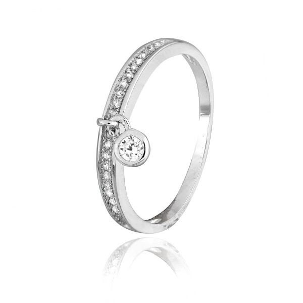 

Серебряное кольцо с фианитом GS К2Ф/265 - 17,8