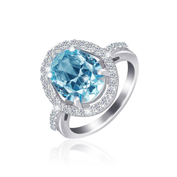 

Серебряное кольцо с фианитом GS КК2ФТ/390 - 20,0