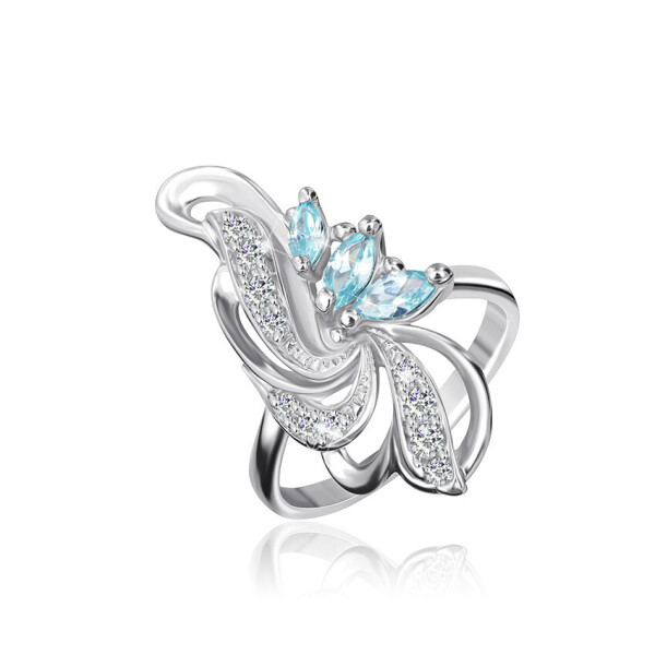 

Серебряное кольцо с фианитом GS КК2ФТ1/006 - 17,8