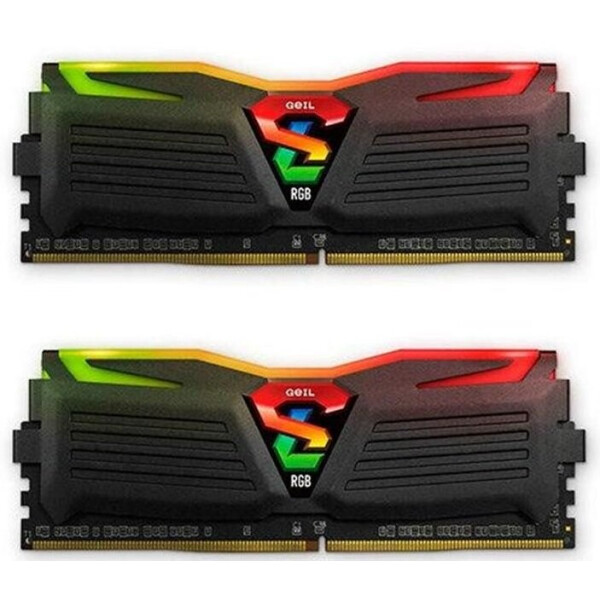 

DDR4 2x8GB/2400 Geil Super Luce Black RGB LED (GLC416GB2400C16DC)
