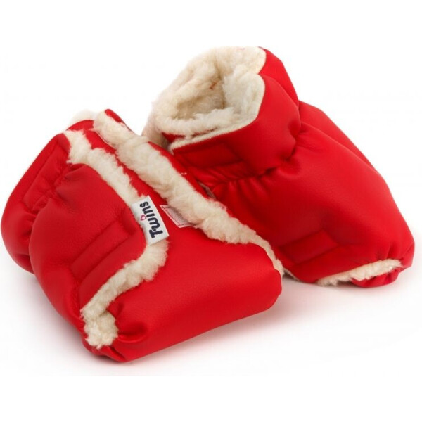 

Муфта для коляски Twins меховые, red (80-190-12)