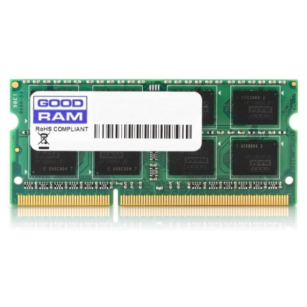 

SO-DIMM 2GB/1600 DDR3 1,35V GOODRAM (GR1600S3V64L11/2G)