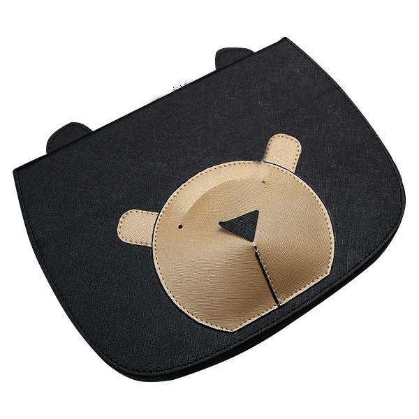 

Кожаный чехол-книжка TTX Bear Face с подставкой для Apple iPad 9,7" (2017) (Черный) (623583)