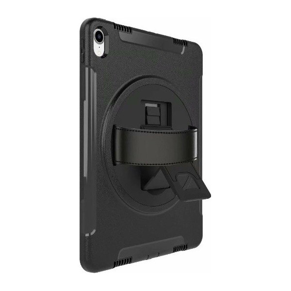 

TPU+PC чехол с подставкой и держателем для Apple iPad Pro 11" (2018) (Черный) (682032)