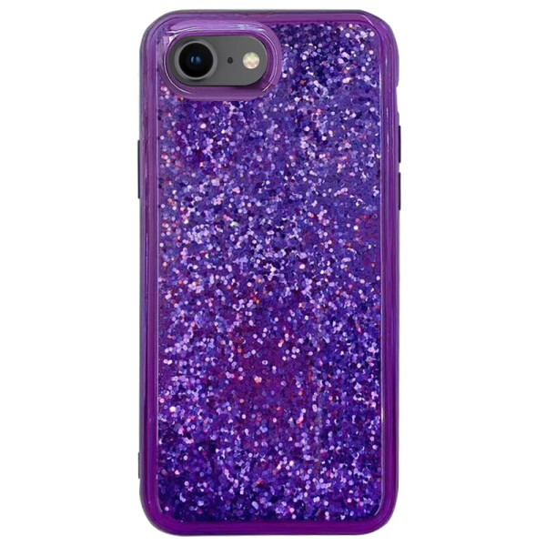 

TPU+PC чехол Sparkle (glitter) для Apple iPhone 7 / 8 / SE (2020) (4.7") Фиолетовый