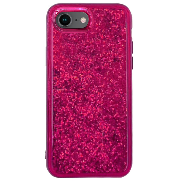 

TPU+PC чехол Sparkle (glitter) для Apple iPhone 7 / 8 / SE (2020) (4.7") Малиновый