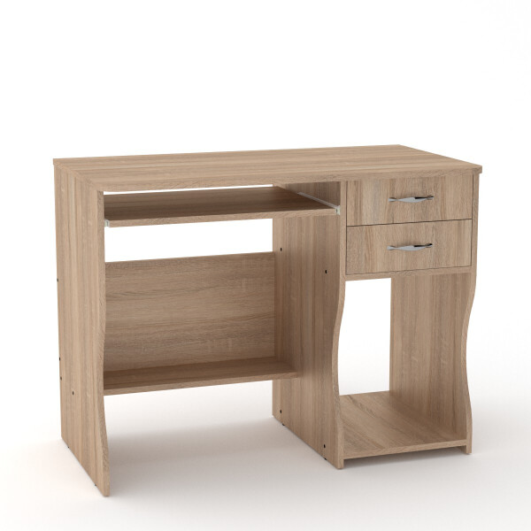 

Стол компьютерный Myau СКМ-7 дуб сонома