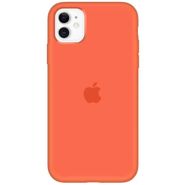 

Чехол Silicone Case Full Protective (AA) для Apple iPhone 11 (6.1") Оранжевый / Nectarine