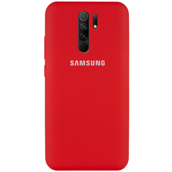 

Чехол Silicone Cover Full Protective (AA) для Xiaomi Redmi 9 Красный / Dark Red
