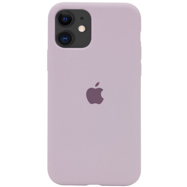 

Чехол Silicone Case Full Protective (AA) для Apple iPhone 11 (6.1") Серый / Lavender