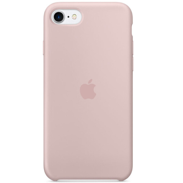 

Чехол Silicone case (AAA) для Apple iPhone SE (2020) Розовый / Pink Sand