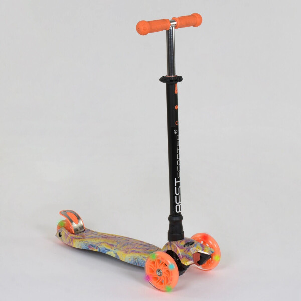 

Самокат Best Scooter Maxi А 25597 / 779-1340 светящиеся PU колеса