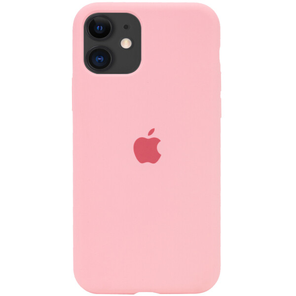 

Чехол Silicone Case Full Protective (AA) для Apple iPhone 11 (6.1") Розовый / Pink