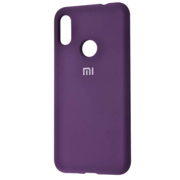 

Чехол Silicone Cover Full Protective (AA) для Xiaomi Mi 8 Фиолетовый / Grape