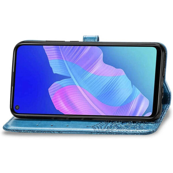 

Кожаный чехол (книжка) Art Case с визитницей для Xiaomi Redmi 9 Синий